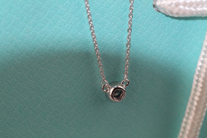 [Resenly Jewelry]ELSA PERETTI SERIES SINGLE DIAMOND SIMPLE NECKLACE
