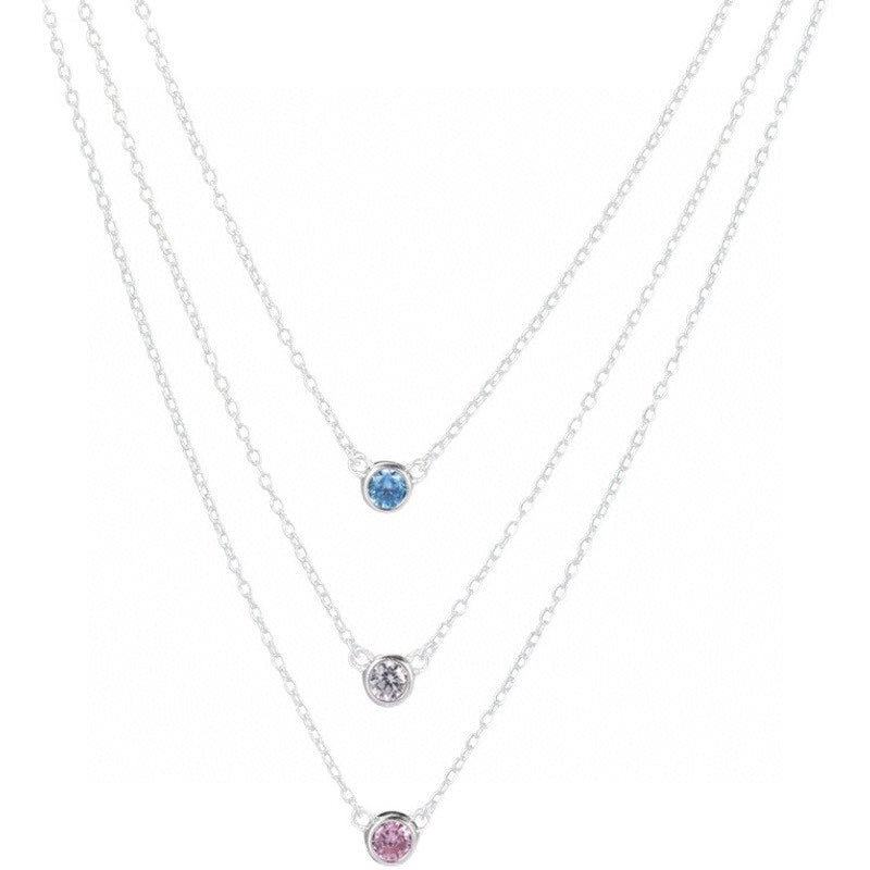 [Resenly Jewelry]ELSA PERETTI SERIES SINGLE DIAMOND SIMPLE NECKLACE
