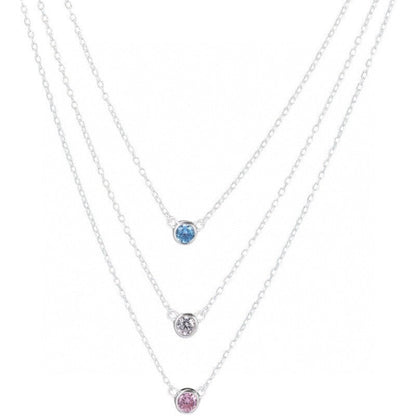 [Resenly Jewelry]ELSA PERETTI SERIES SINGLE DIAMOND SIMPLE NECKLACE