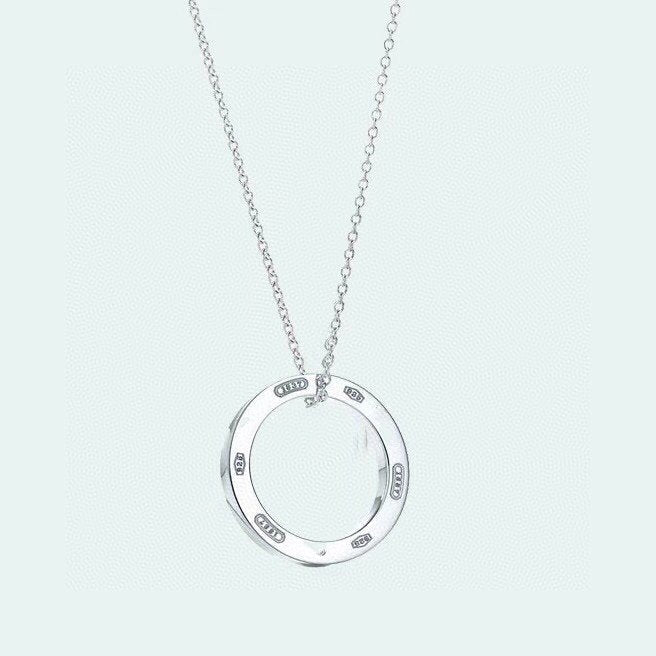 [Resenly Jewelry]SINGLE RING NECKLACE CHAIN LENGTH