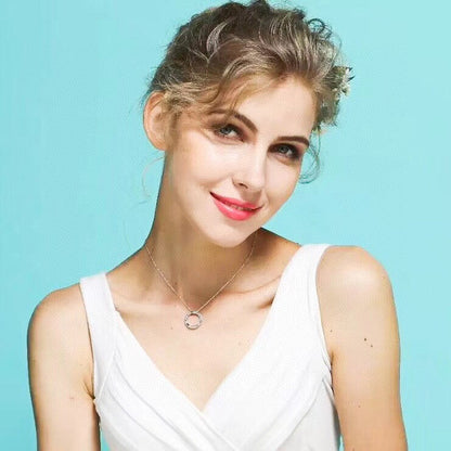 [Resenly Jewelry]SINGLE RING NECKLACE CHAIN LENGTH
