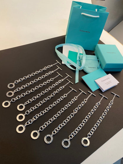 [Resenly Jewelry]TOGGLE TAG BRACELET SILVER