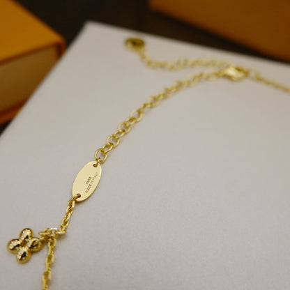 [Resenly Jewelry]BLOOMING SUPPLE NECKLACE BRASS