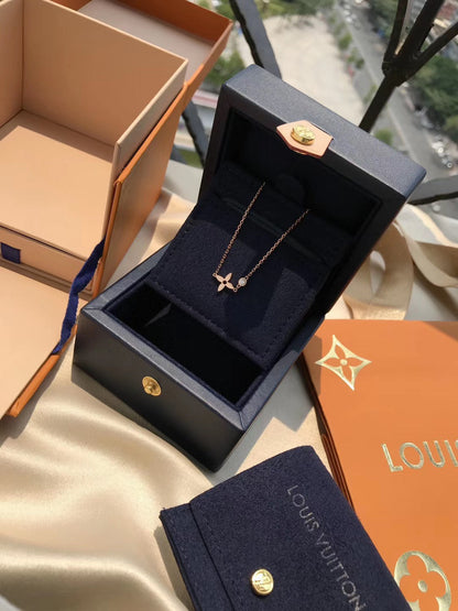 [Resenly Jewelry]BLOSSOM PENDANT PINK GOLD AND DIAMOND