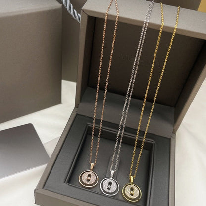 [Resenly Jewelry]LUCKY MOVER PM PAVED NECKLACE