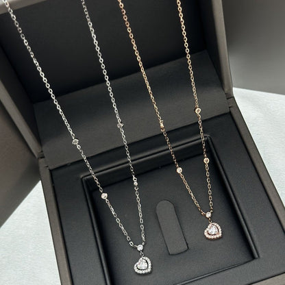 [Resenly Jewelry]JOY HEART DIAMOND NECKLACE