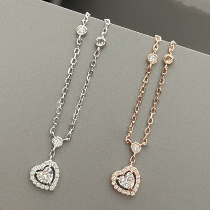 [Resenly Jewelry]JOY HEART DIAMOND NECKLACE