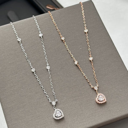 [Resenly Jewelry]JOY HEART DIAMOND NECKLACE