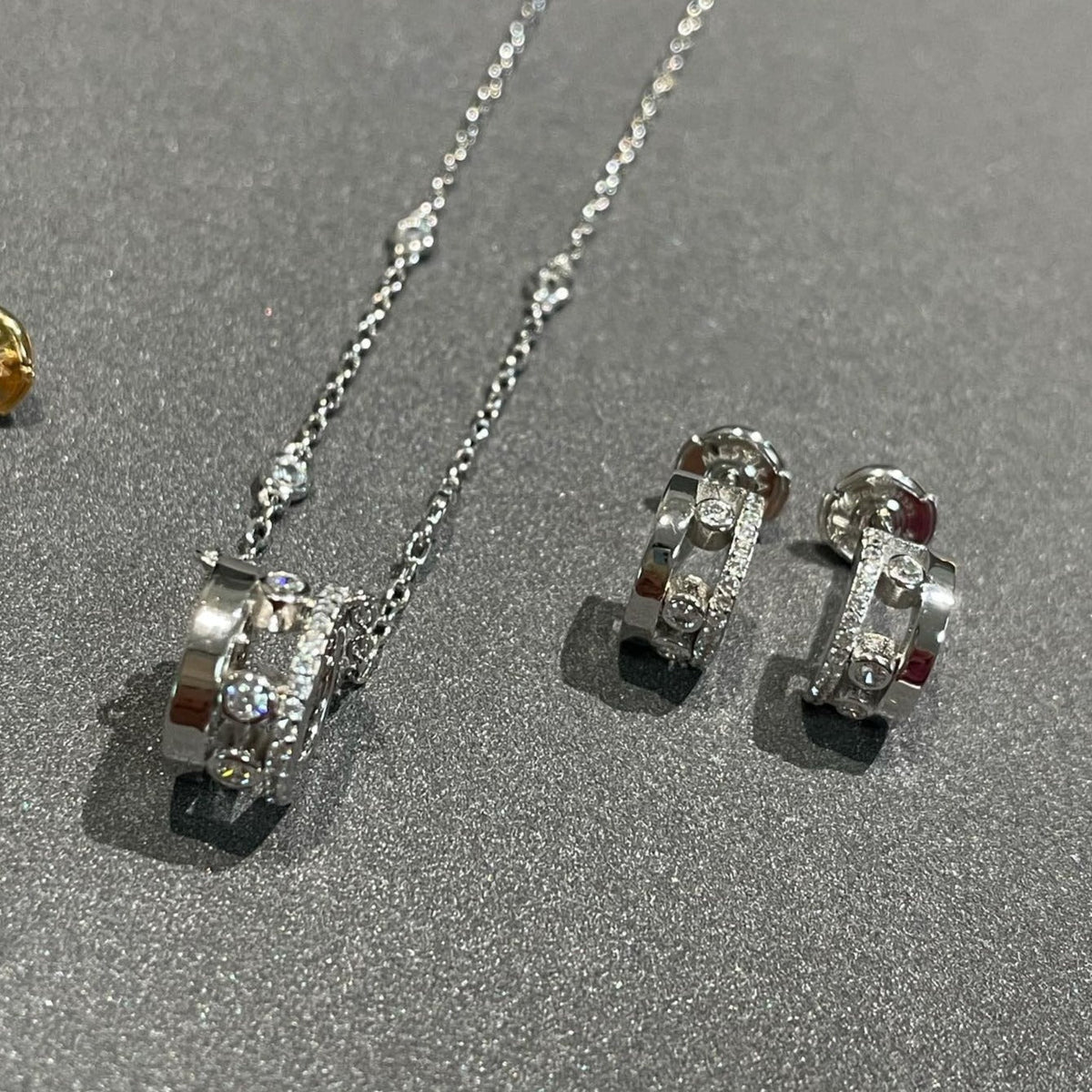 [Resenly Jewelry]CHAIN MOVE ROMANE PEDAND NECKLACE