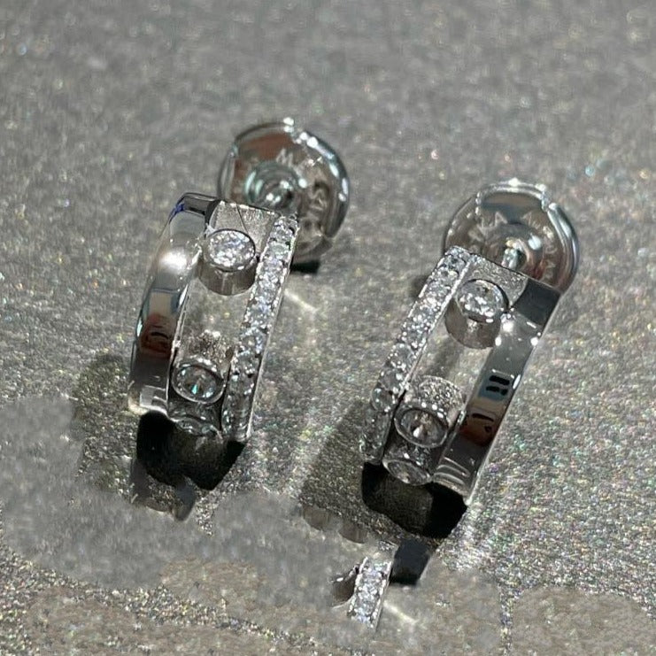 [Resenly Jewelry]MOVE ROMANE EARRINGS DIAMOND