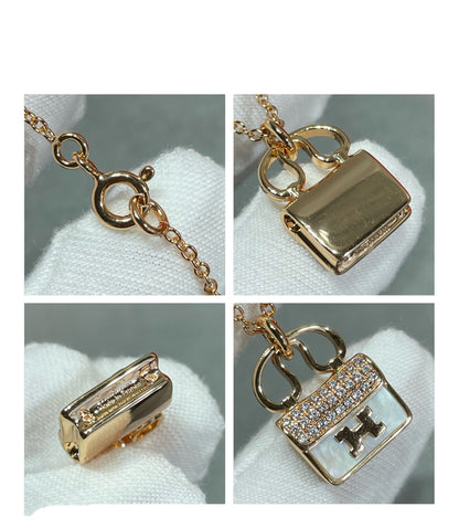 [Resenly Jewelry]H CIRCE MOISSANITE PENDANT NECKLACE GOLD