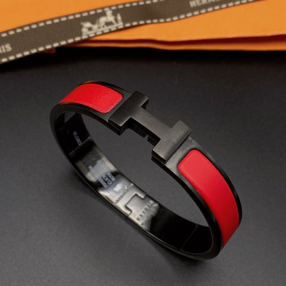 [Resenly Jewelry]CLIC HM SO BLACK RED BRACELET
