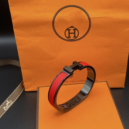 [Resenly Jewelry]CLIC HM SO BLACK RED BRACELET
