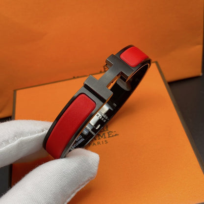 [Resenly Jewelry]CLIC HM SO BLACK RED BRACELET
