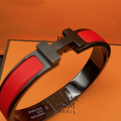 [Resenly Jewelry]CLIC HM SO BLACK RED BRACELET