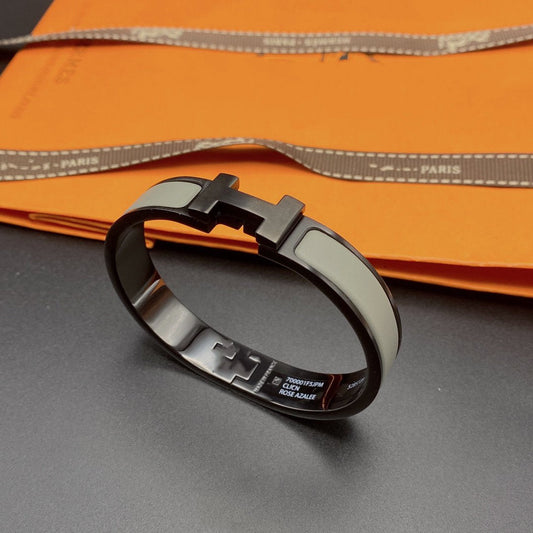 [Resenly Jewelry]CLIC HM SO BLACK GREY BRACELET