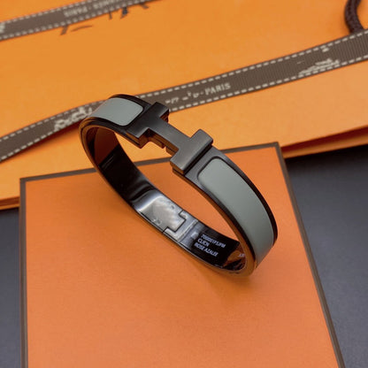 [Resenly Jewelry]CLIC HM SO BLACK GREY BRACELET