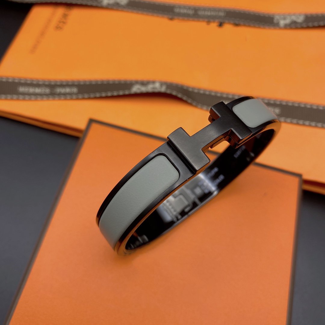 [Resenly Jewelry]CLIC HM SO BLACK GREY BRACELET