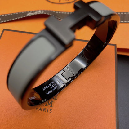 [Resenly Jewelry]CLIC HM SO BLACK GREY BRACELET