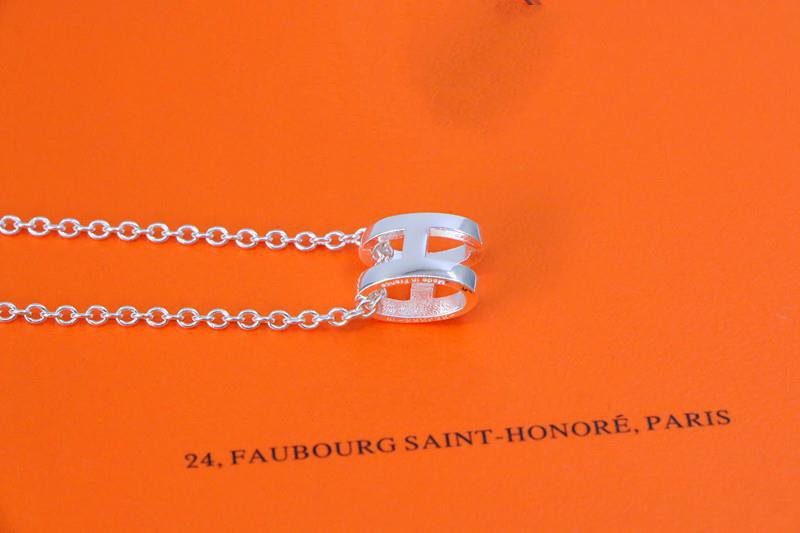 [Resenly Jewelry]HM NECKLACE H LETTER OVAL SERIES