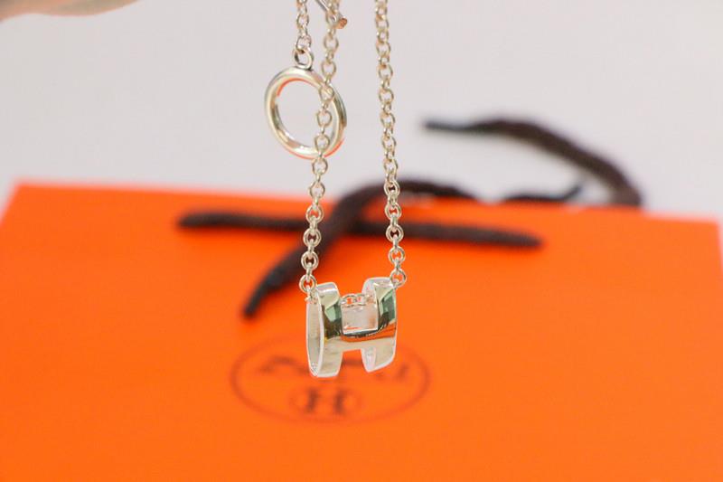 [Resenly Jewelry]HM NECKLACE H LETTER OVAL SERIES