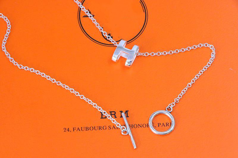 [Resenly Jewelry]HM NECKLACE H LETTER OVAL SERIES
