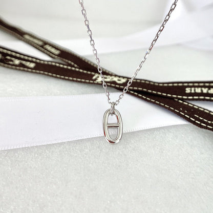 [Resenly Jewelry]HM PIG NOSE NECKLACE
