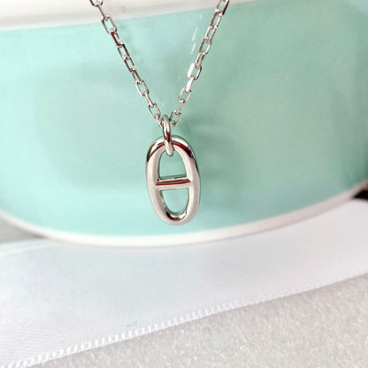 [Resenly Jewelry]HM PIG NOSE NECKLACE