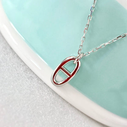 [Resenly Jewelry]HM PIG NOSE NECKLACE