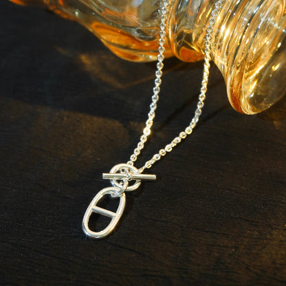 [Resenly Jewelry]HM CHAINE D'ANCRE PENDANT NECKLACE STERLING SILVER