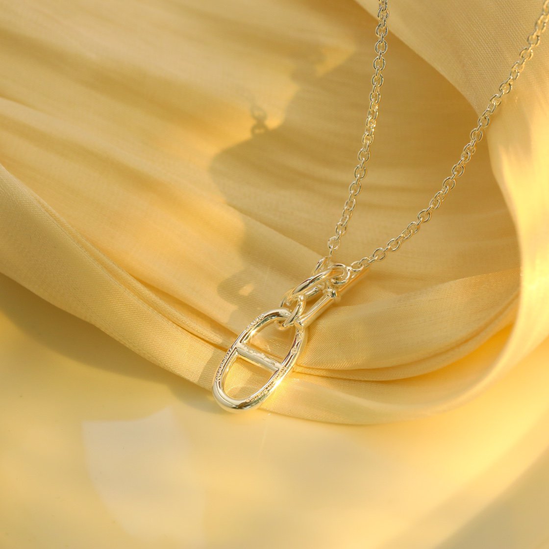 [Resenly Jewelry]HM CHAINE D'ANCRE PENDANT NECKLACE STERLING SILVER