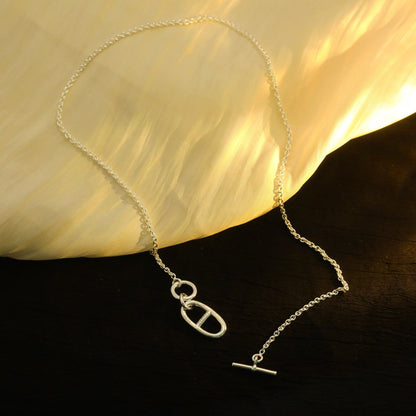 [Resenly Jewelry]HM CHAINE D'ANCRE PENDANT NECKLACE STERLING SILVER