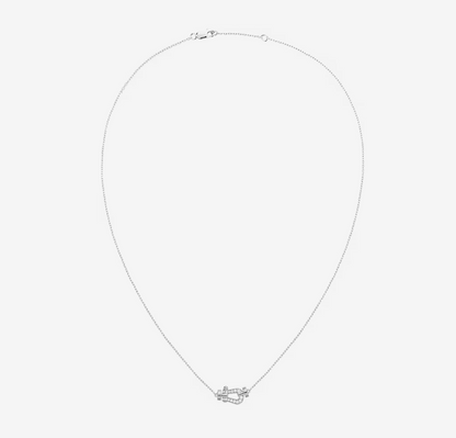 [Resenly Jewelry]FORCE 10 DIAMOND SILVER NECKLACE MINI MODEL