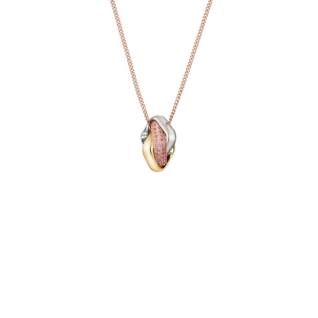 [Resenly Jewelry]TRINITY CUSHION NECKLACE COLLECTION