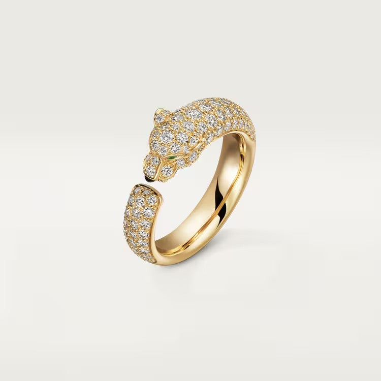 [Resenly Jewelry]PANTHERE FULL DIAMOND SMALL RING