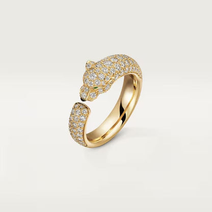 [Resenly Jewelry]PANTHERE FULL DIAMOND SMALL RING