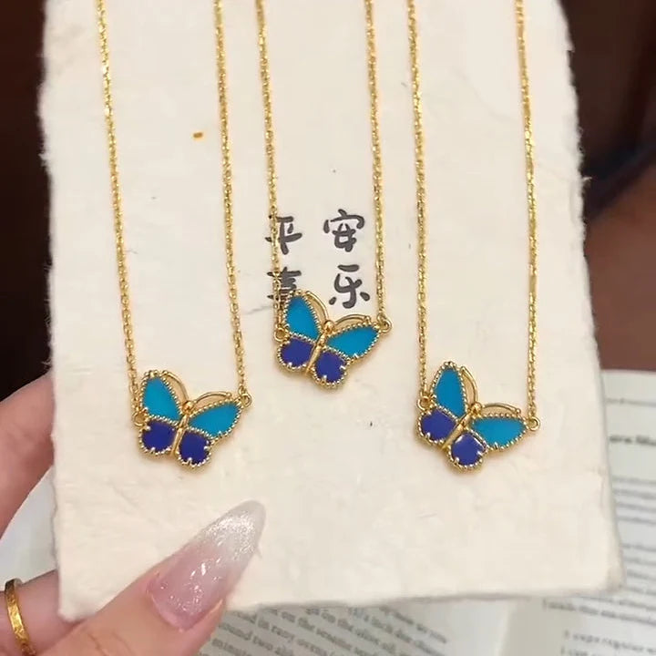 [Resenly Jewelry] 2026 NEW LUCKY BUTTERFLY 1 MOTIFS NECKLACE