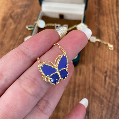 [Resenly Jewelry] 2026 NEW LUCKY BUTTERFLY 1 MOTIFS NECKLACE