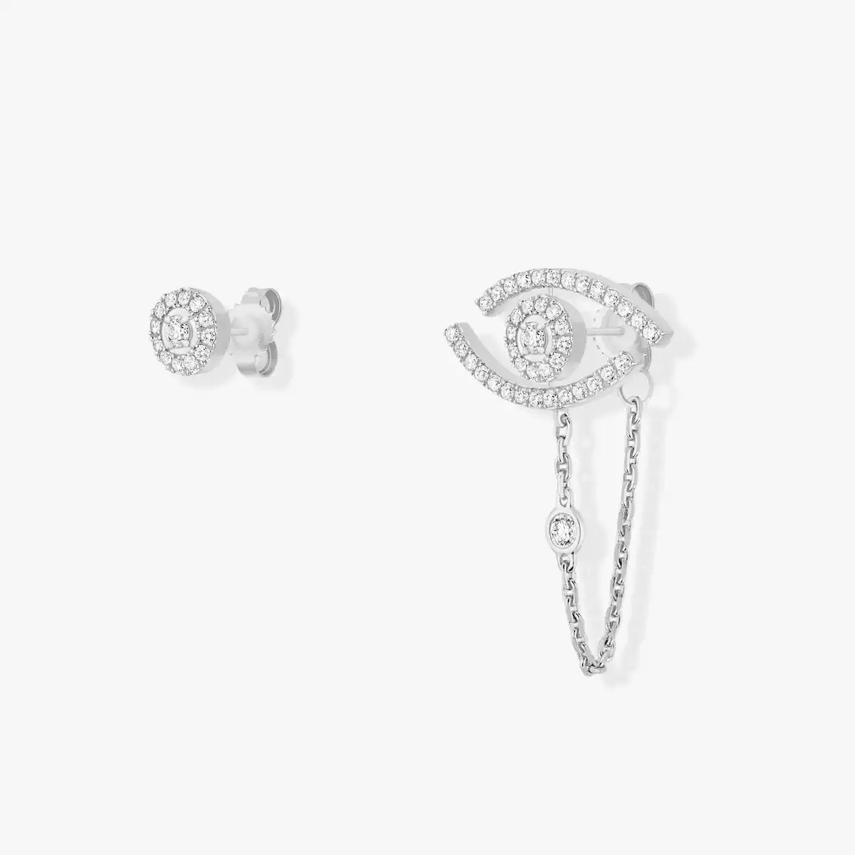 [Resenly Jewelry]Lucky Eye Diamond Earrings