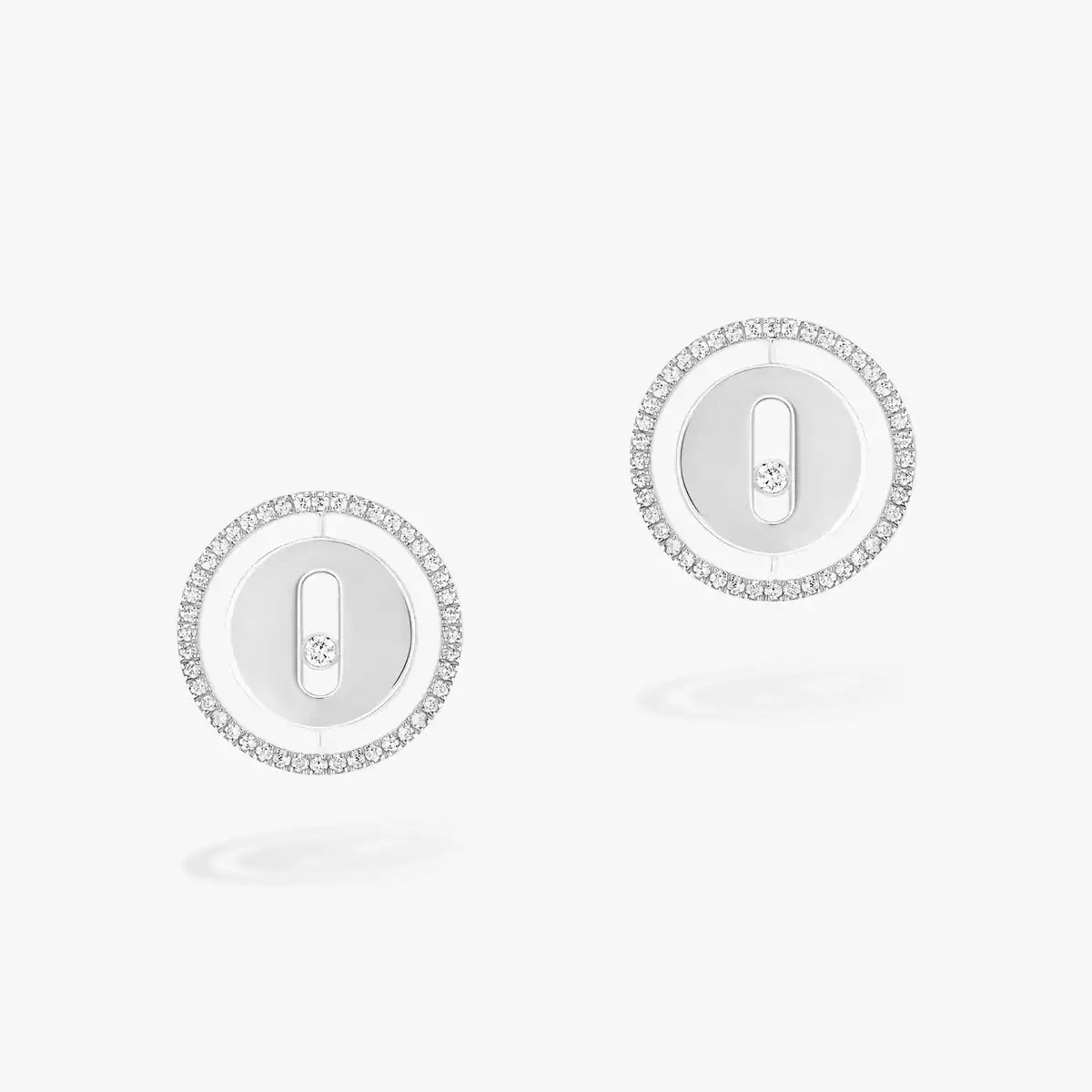 [Resenly Jewelry]Lucky Move Diamond Earrings