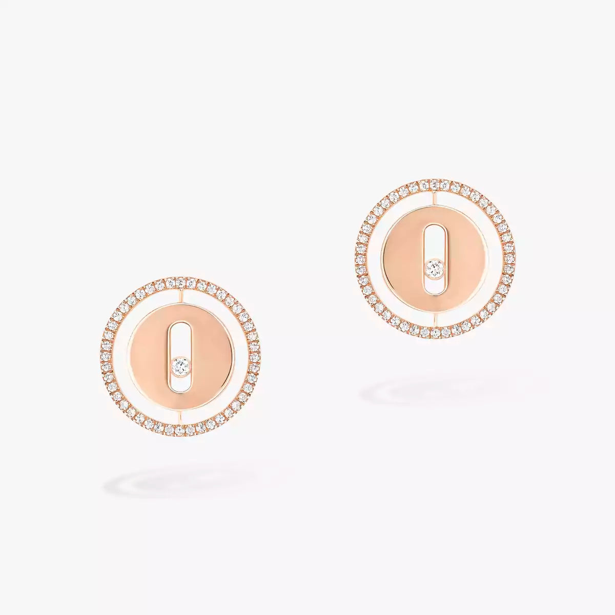[Resenly Jewelry]Lucky Move Diamond Earrings