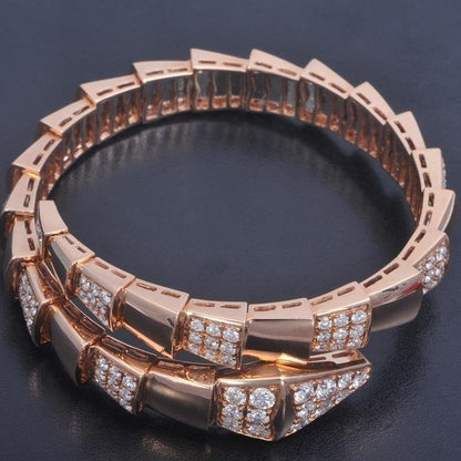[Resenly Jewelry]SERPENTI BRACELET PINK GOLD DIAMOND