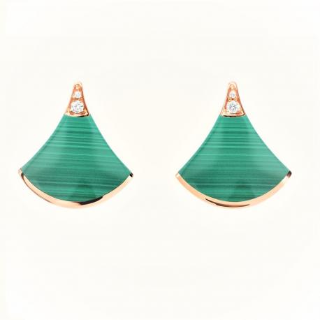 [Resenly Jewelry]DIVAS DREAM EARRINGS PINK GOLD