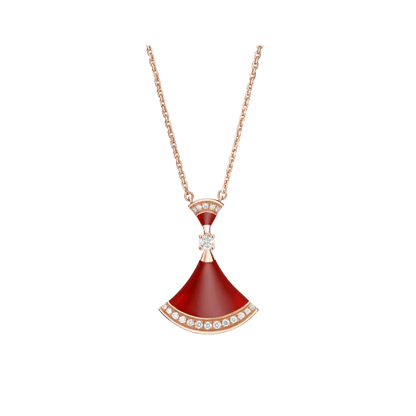 [Resenly Jewelry]DREAM NECKLACE CARNELIAN DIAMOND