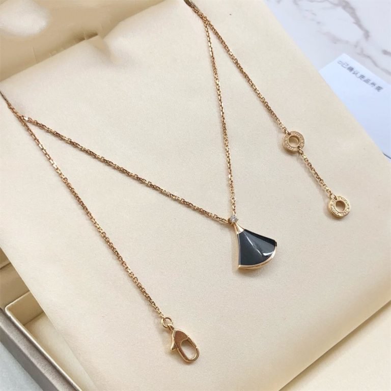 [Resenly Jewelry]DREAM NECKLACE ONYX 1 DIAMOND