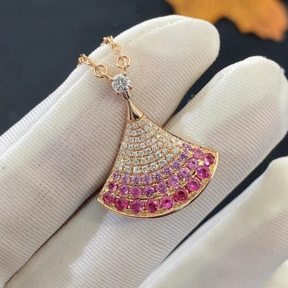 [Resenly Jewelry]DREAM NECKLACE PINK GOLD PINK DIAMOND