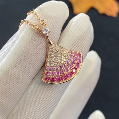 [Resenly Jewelry]DREAM NECKLACE PINK GOLD PINK DIAMOND