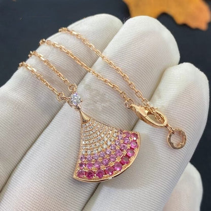 [Resenly Jewelry]DREAM NECKLACE PINK GOLD PINK DIAMOND