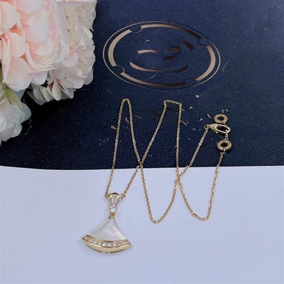 [Resenly Jewelry]DREAM NECKLACE MOP GOLD DIAMOND
