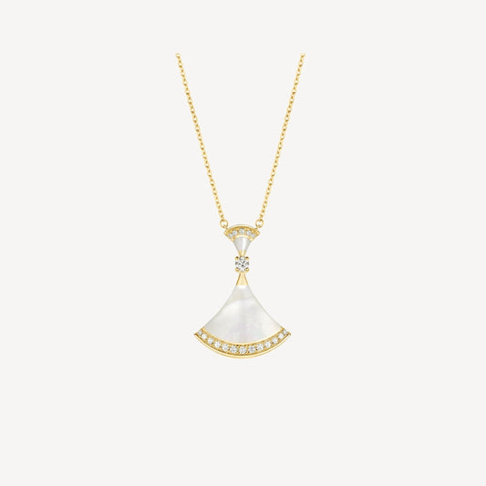 [Resenly Jewelry]DREAM NECKLACE MOP GOLD DIAMOND